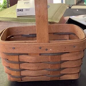 Handmade longaberger Woven Basket made in Ohio vintage